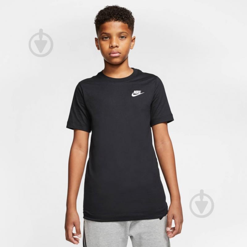 Футболка Nike B NSW TEE EMB FUTURA AR5254-010 р.L черный - фото 4