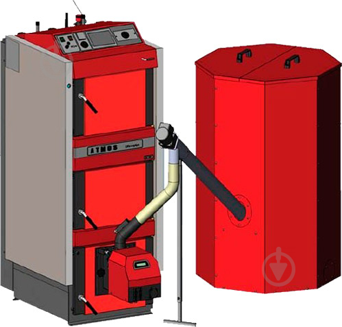 Котел твердопаливний Atmos DC18SP(L) - фото 2