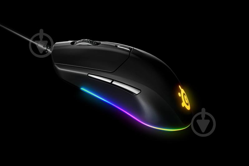 Мышь SteelSeries Rival 3 Gen 2 RGB black (62515) - фото 6