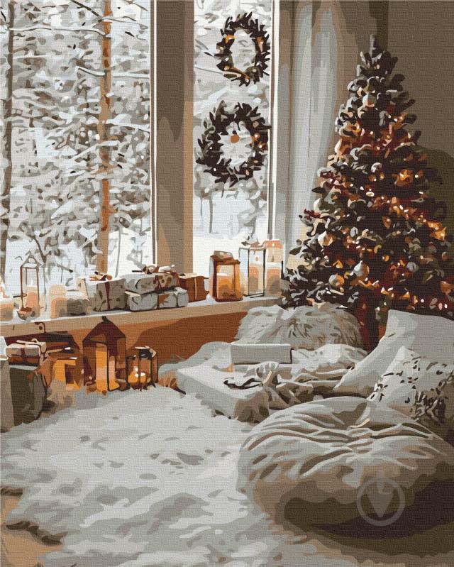 Картина по номерам Магия зимнего дня 40x50 см Brushme - фото 1