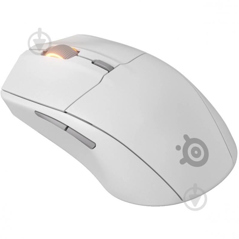 Мышь SteelSeries Rival 3 Gen 2 Wireless RGB white (62524) - фото 2