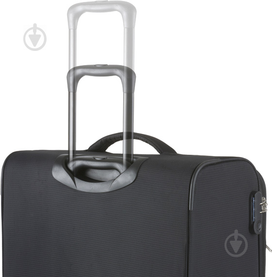 Чемодан TravelZ Triple Pocket (L) 55 л черный 601968-L - фото 4