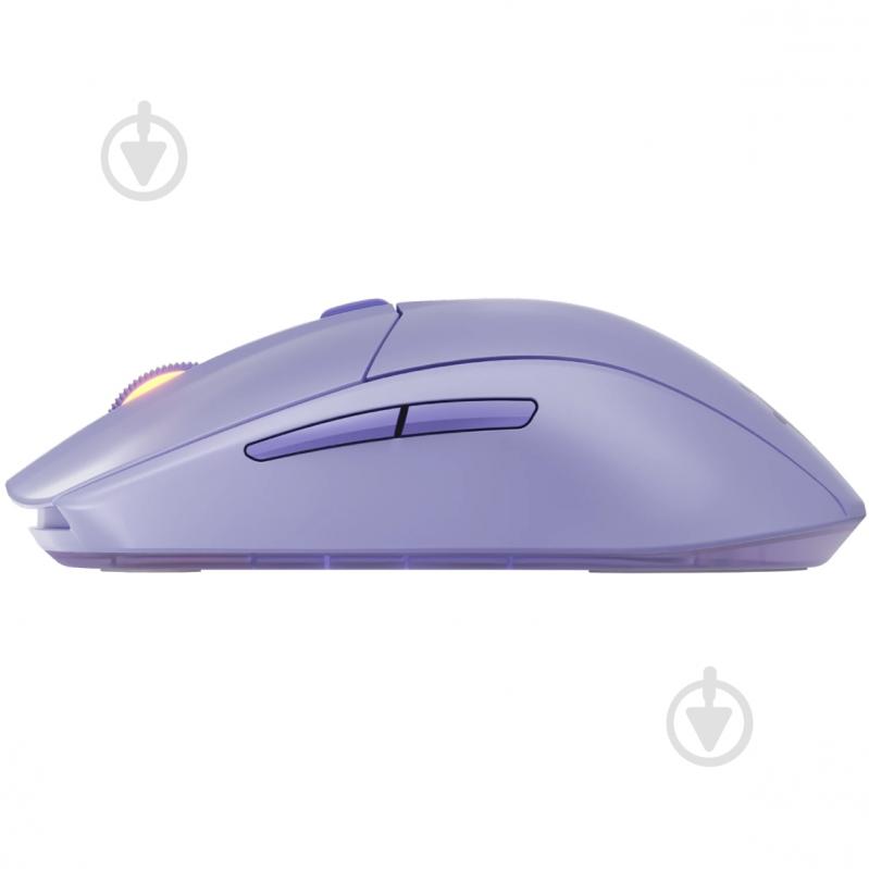 Мышь SteelSeries Rival 3 Gen 2 Wireless RGB lavander (62525) - фото 3