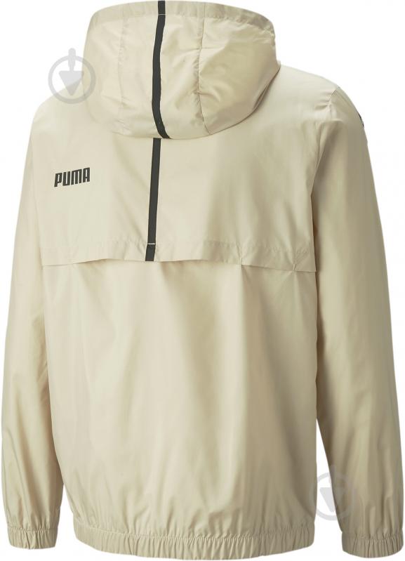 Ветровка мужская демисезонная Puma ESS+ TAPE WINDBREAKER 84747788 р.XL бежевая - фото 2 Ветровка мужская демисезонная Puma ESS+ TAPE WINDBREAKER 84747788 р.XL бежевая - фото 2