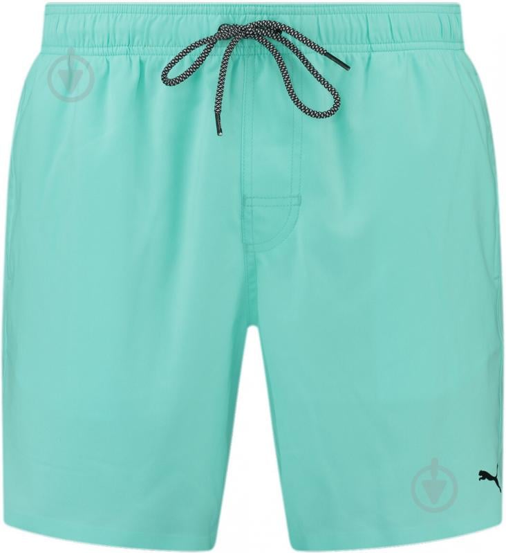 Шорты Puma SWIM MEN MEDIUM LENGTH SWIM SHORTS 1P 90766019 р. M бирюзовый - фото 1