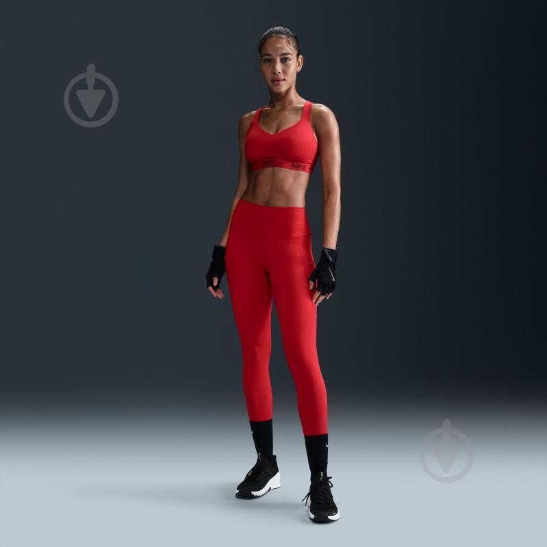 Бра Nike W NK DF INDY HGH SPT BRA FD1068-657 р.L червоний - фото 8