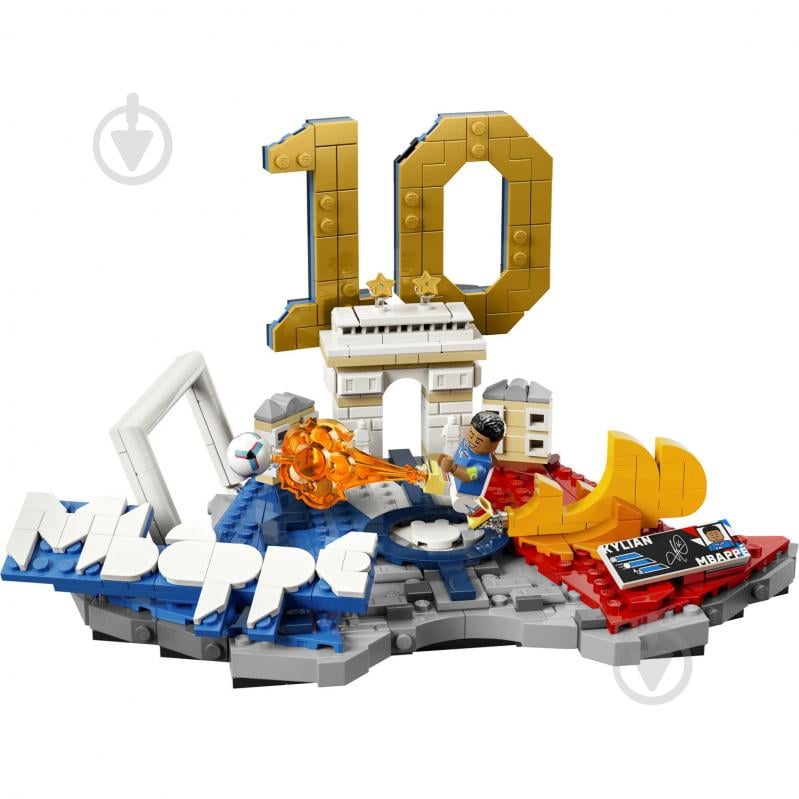 Конструктор LEGO Editions Football Кіліан Мбаппе – найкращі моменти футбольних матчів 43013 - фото 3