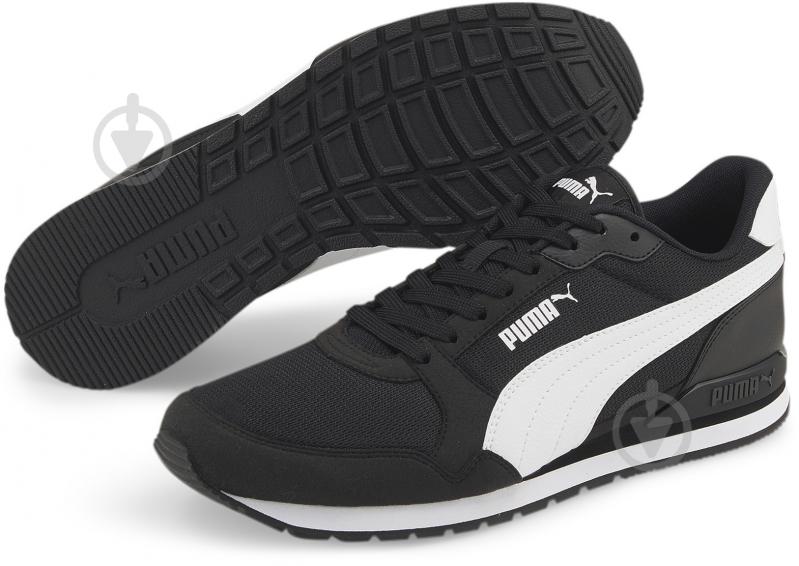 Кросівки чоловічі Puma ST Runner v3 Mesh 38464001 р.42 чорні - фото 3