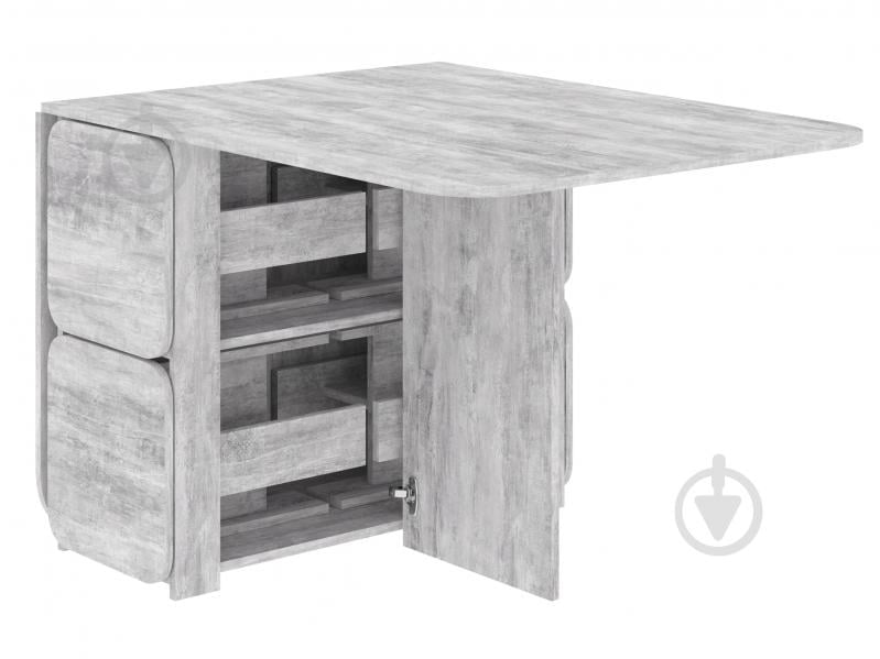 Стіл-книжка PEHOTIN 7+4 360(1770)x860x750мм бетон/бетон - фото 1 Стіл-книжка PEHOTIN 7+4 360(1770)x860x750мм бетон/бетон - фото 1