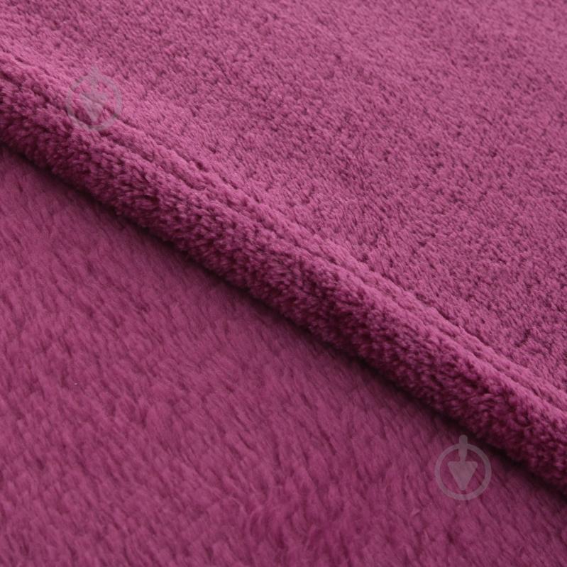 Плед Basic 220x200 см пурпурний La Nuit - фото 3