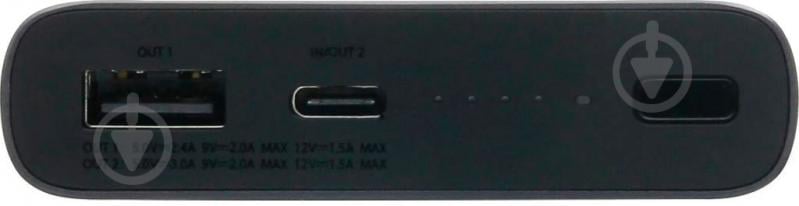 Повербанк Xiaomi Mi Power Bank 10000 mAh black (VXN4269 / 495077) + беспровідна зарядка - фото 6