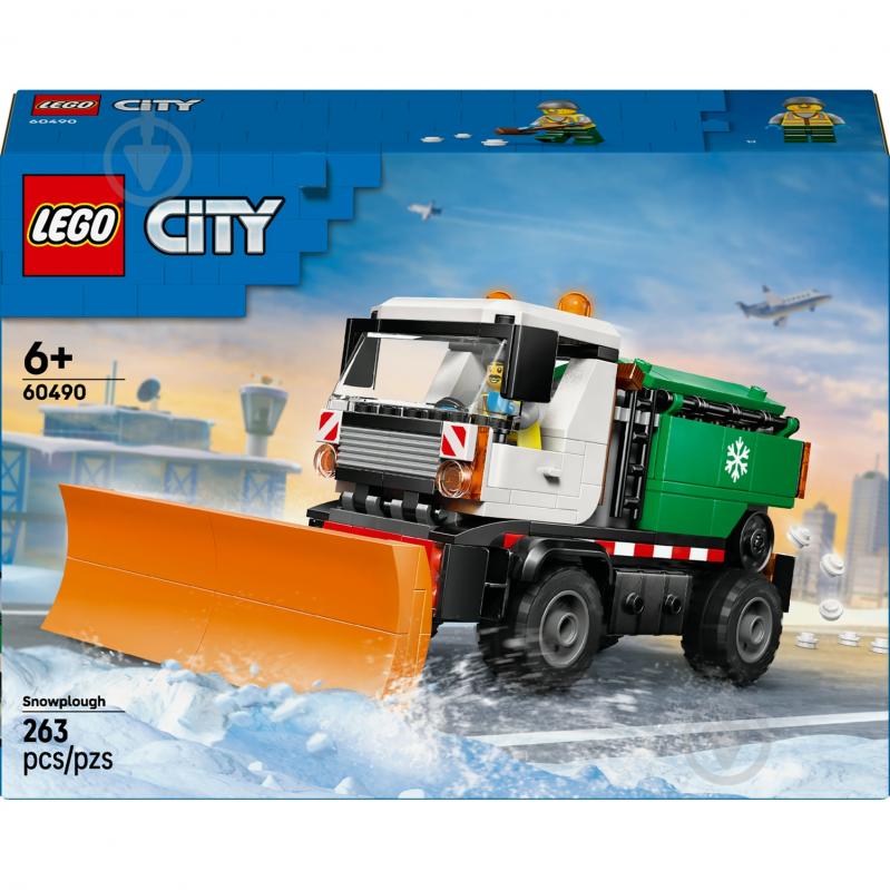 Конструктор LEGO City Снегоочиститель 60490 - фото 1