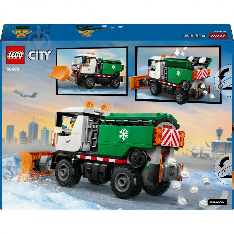 Конструктор LEGO City Снегоочиститель 60490 - фото 2