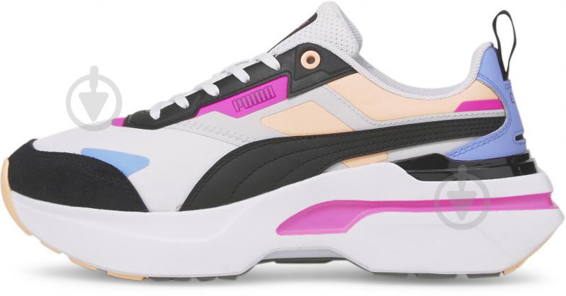 Кросівки жіночі демісезонні Puma Kosmo Rider Bright Wns 38485801 р.37,5 білі - фото 1