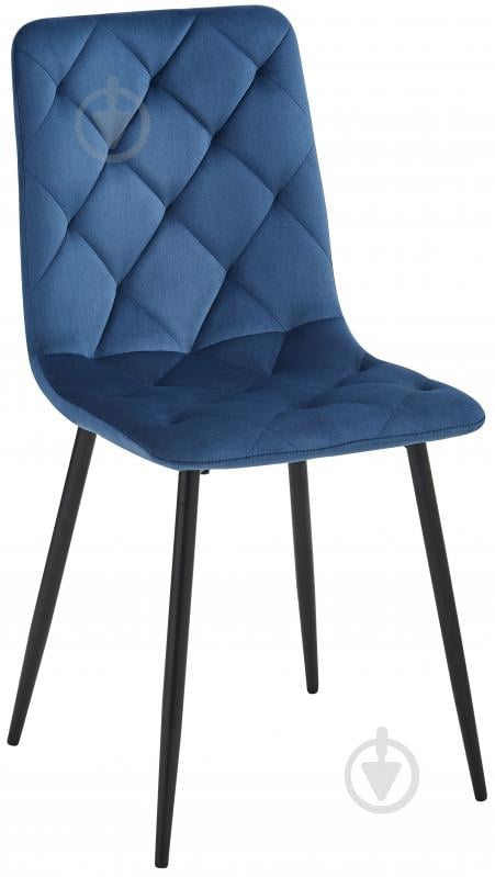 Стул Fly FS15 Blue-48 синий / черный - фото 1