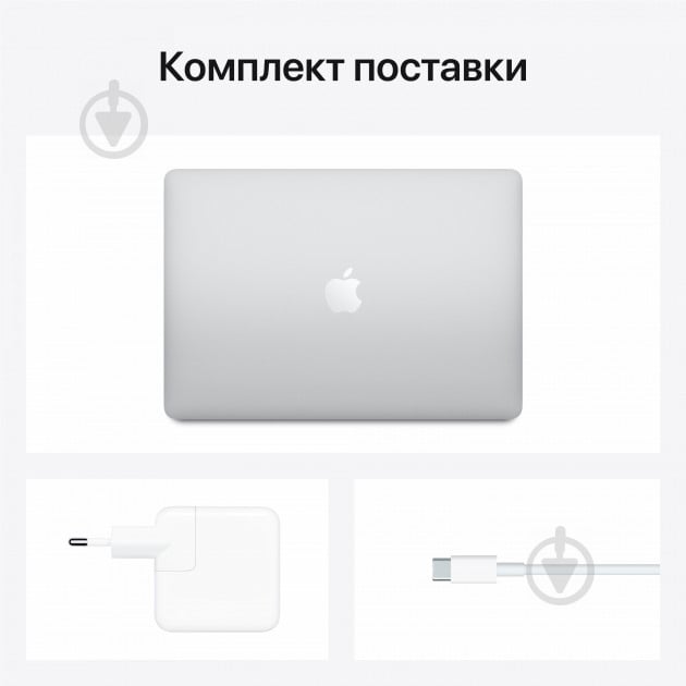 Ноутбук Apple MacBook Air M1 13,3" (MGN93UA/A) silver - фото 8