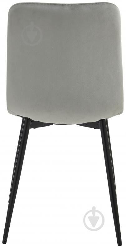 Стул Fly FS15 Light Grey-39 светло-серый / черный - фото 4