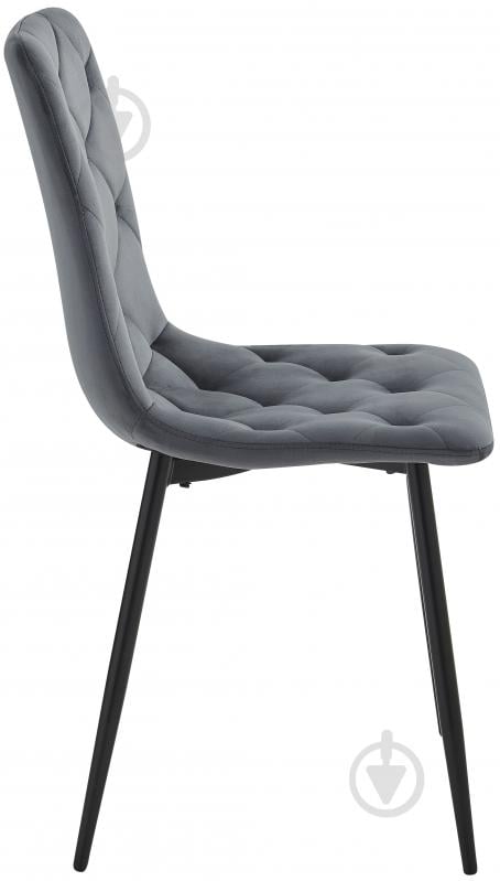 Стул Fly FS15 Grey-40 серый / черный - фото 3