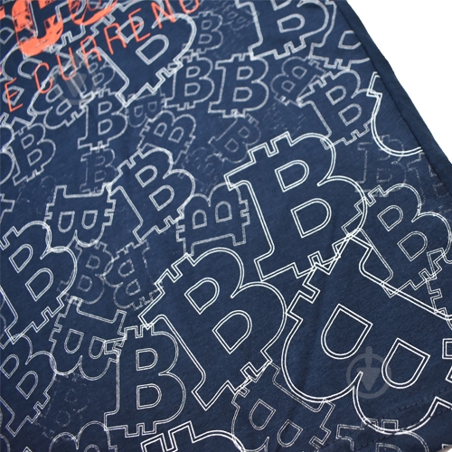 Футболка для хлопчика Macma Bitcoin р.140 синій 9002 - фото 2