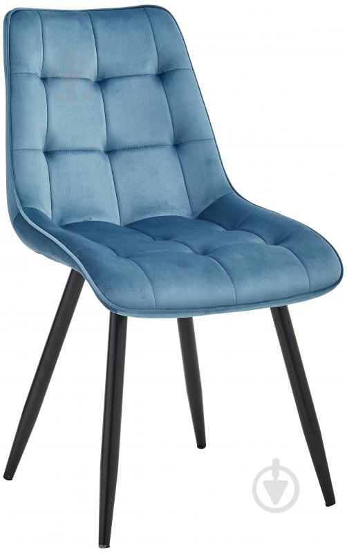 Стул Fly FS17 Light Blue-45 голубой / черный - фото 1