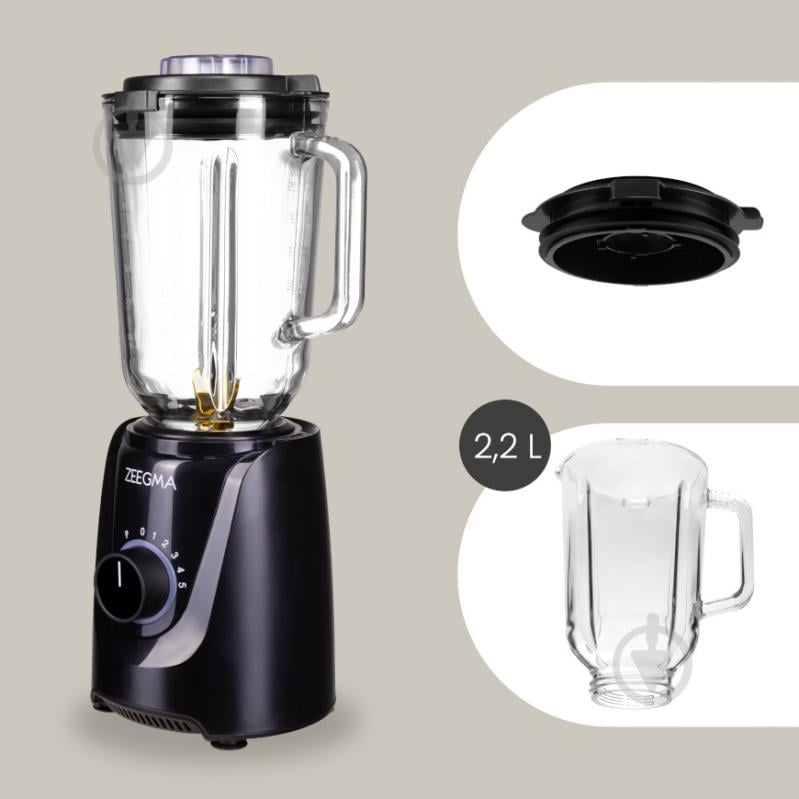 Блендер стационарный Zeegma GRAND VITAMINE BASE - фото 2 Блендер стационарный Zeegma GRAND VITAMINE BASE - фото 2