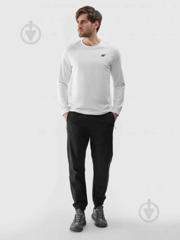 Футболка 4F LONGSLEEVE M432 4FWMM00TLONM432-10S р.XL білий - фото 4