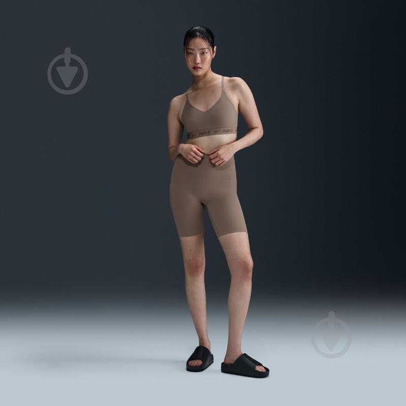 Бра Nike W NK DF INDY LGT SPT BRA FD1062-233 р.S коричневий - фото 8 Бра Nike W NK DF INDY LGT SPT BRA FD1062-233 р.S коричневий - фото 8