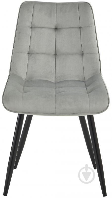 Стул Fly FS17 Light Grey-39 светло-серый / черный - фото 2