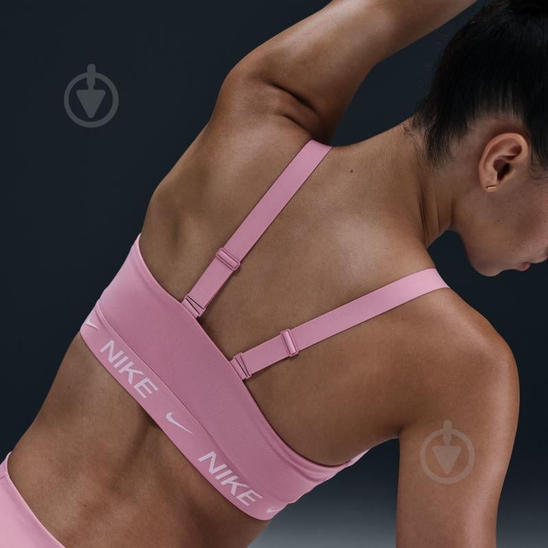 Бра Nike W NK DF INDY MED SPT BRA FD1065-699 р.S розовый - фото 10 Бра Nike W NK DF INDY MED SPT BRA FD1065-699 р.S розовый - фото 10