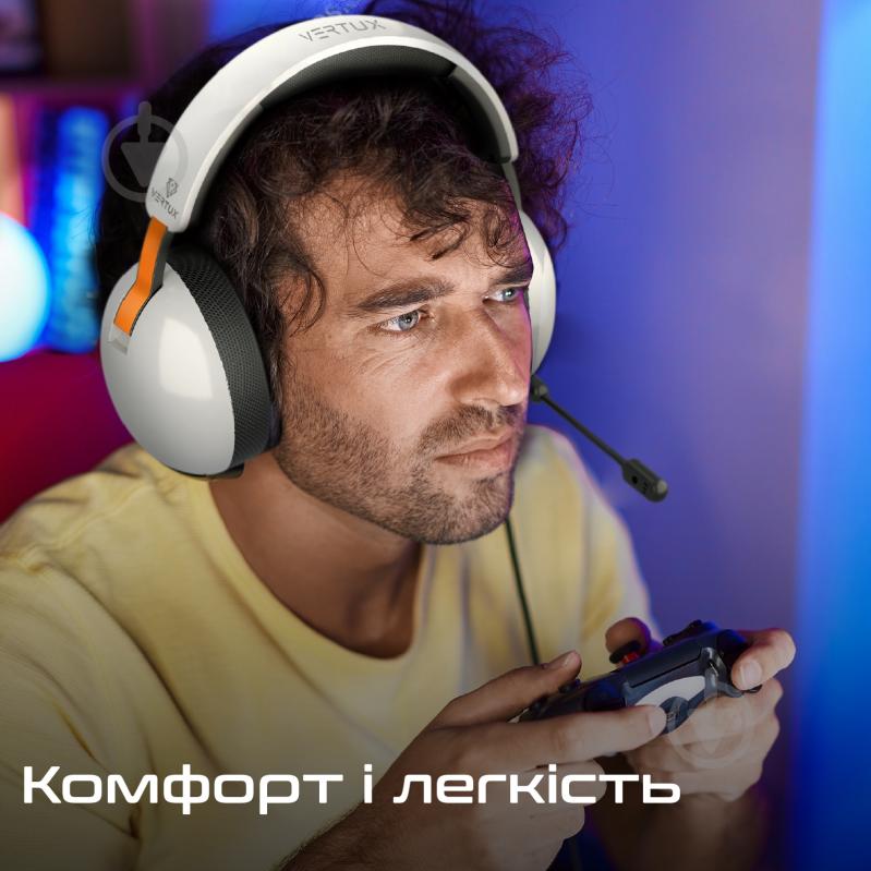 Наушники Vertux BB-8 white (bb-8) - фото 6 Наушники Vertux BB-8 white (bb-8) - фото 6