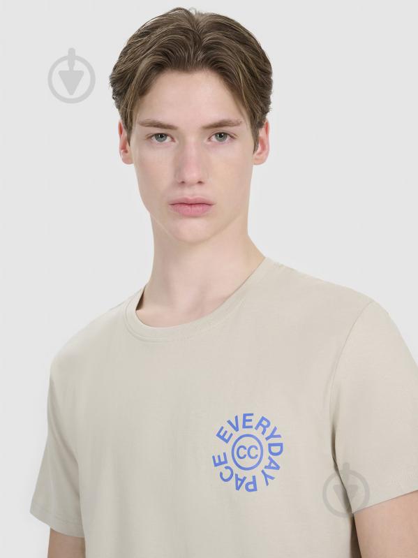 Футболка 4F TSHIRT M1980 4FWSS25TTSHM1980-83S р.XL бежевый - фото 3 Футболка 4F TSHIRT M1980 4FWSS25TTSHM1980-83S р.XL бежевый - фото 3