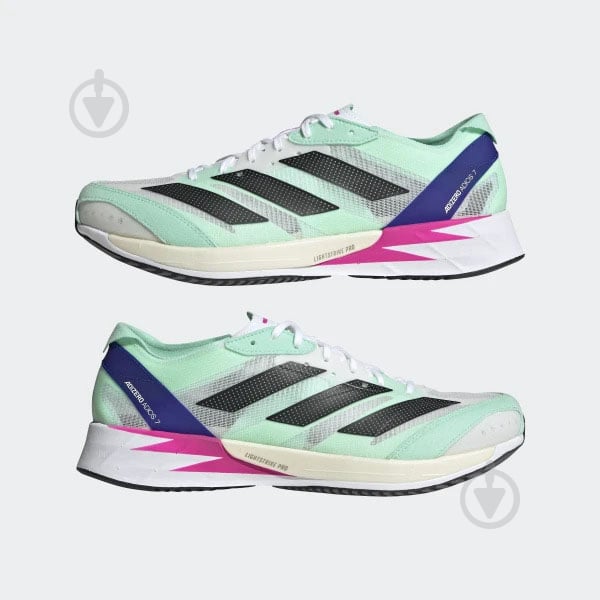 Кроссовки мужские Adidas ADIZERO ADIOS 7 GV9059 р.44 2/3 бирюзовые - фото 5