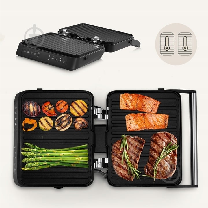 Гриль контактный Zeegma GRILL CHEF 3.0 - фото 4