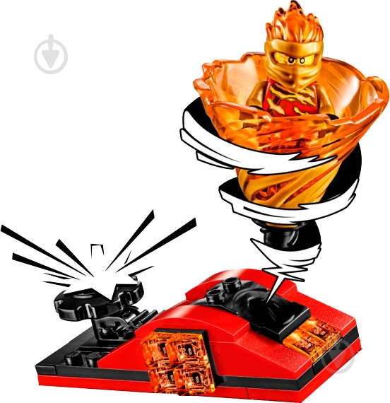 Конструктор LEGO Ninjago Удар спин-джитсу – Кай против Самурая 70684 - фото 6