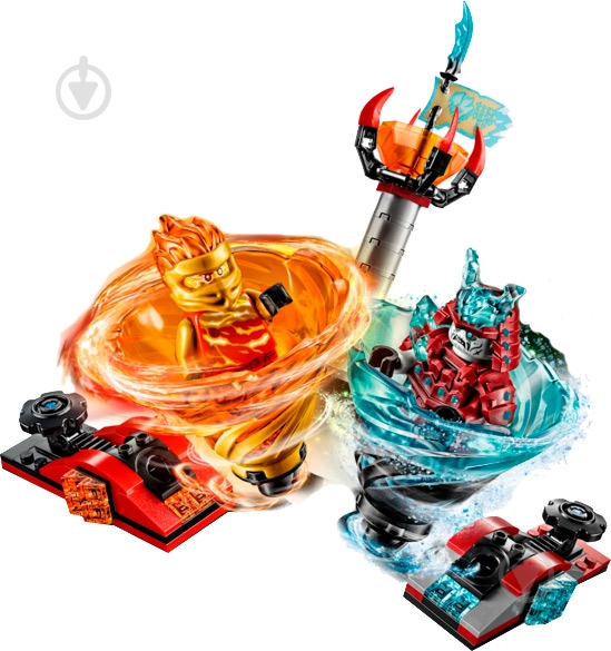 Конструктор LEGO Ninjago Удар спин-джитсу – Кай против Самурая 70684 - фото 11