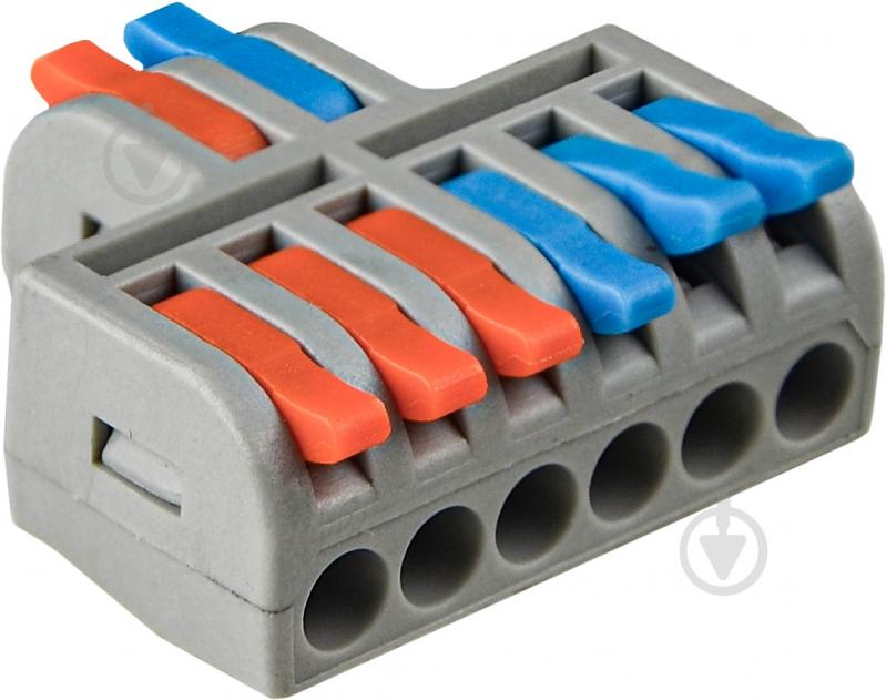 Клема для швидкого монтажу АСКОУКРЕМ сірий A0130010232 - фото 1 Клема для швидкого монтажу АСКОУКРЕМ сірий A0130010232 - фото 1