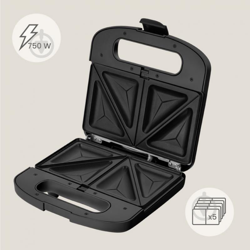 Бутербродница Zeegma ROTEE CHEF EASY BLACK - фото 3