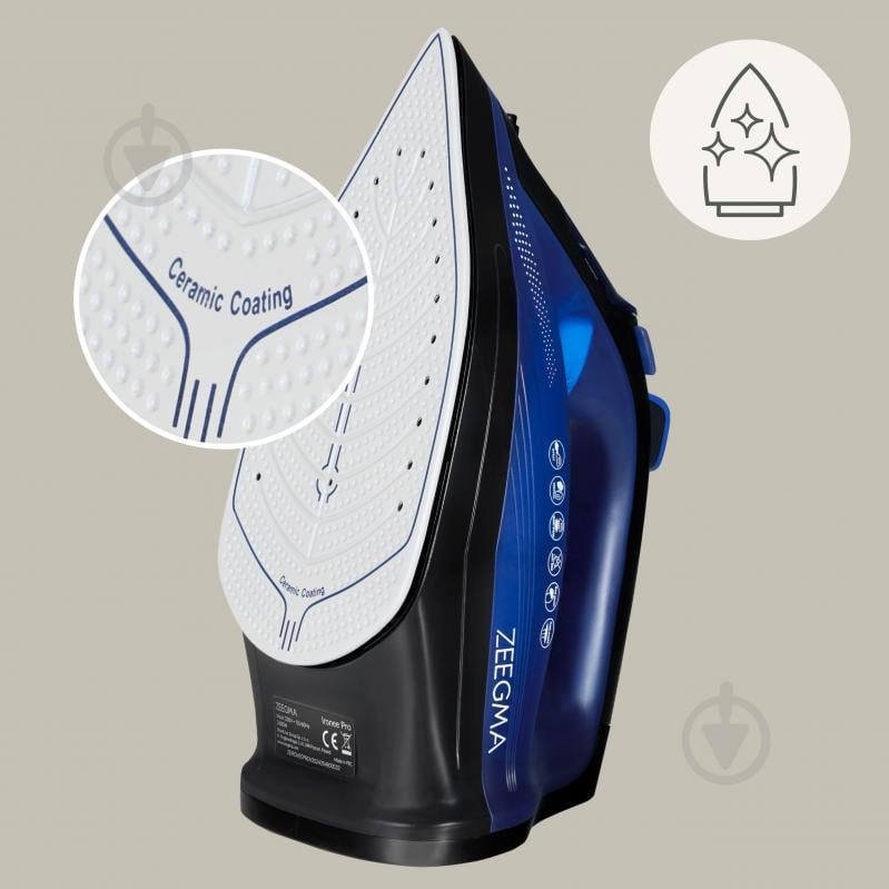 Утюг Zeegma IRONEE PRO VIOLET - фото 2 Утюг Zeegma IRONEE PRO VIOLET - фото 2