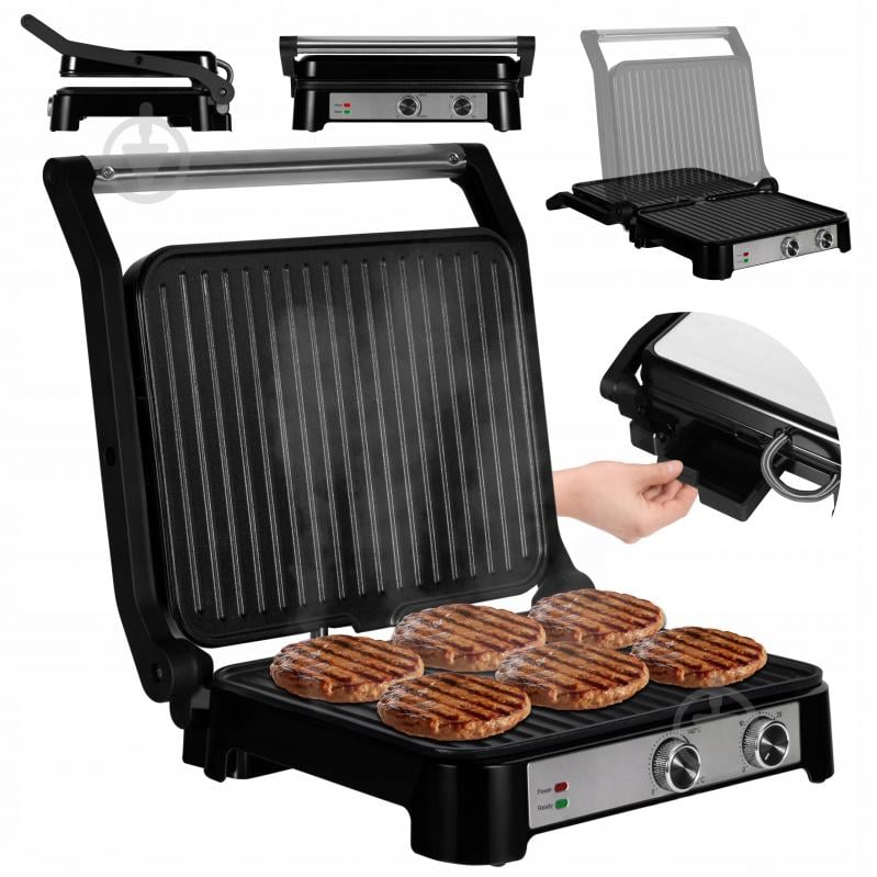 Гриль електричний Zeegma GRILL CHEF BASE CONTROL - фото 1