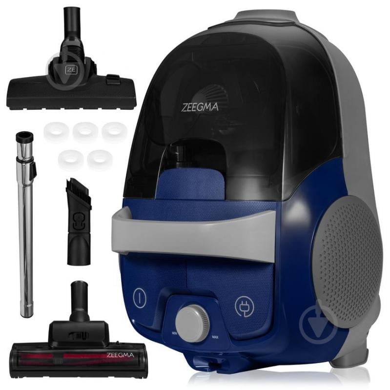Пилосос миючий Zeegma PowerPro Expert ZONDER VERRE FLOW dark blue - фото 1