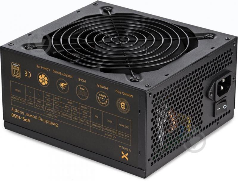 Блок питания Vinga VPS-1650 V2 Mining edition 1650 Вт - фото 2