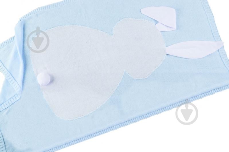 Простынь Фламинго 70х120 см голубой 769 - фото 1