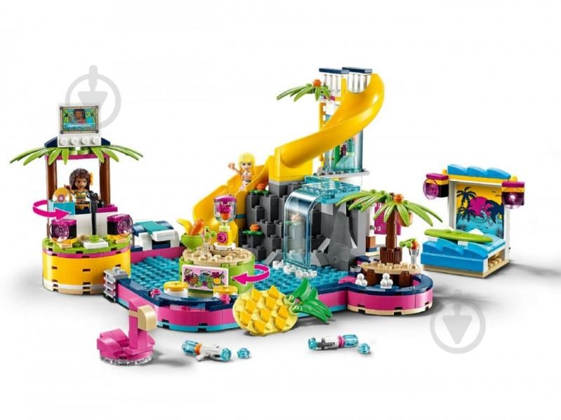 Конструктор LEGO Friends Вечеринка Андреа у бассейна 41374 - фото 4