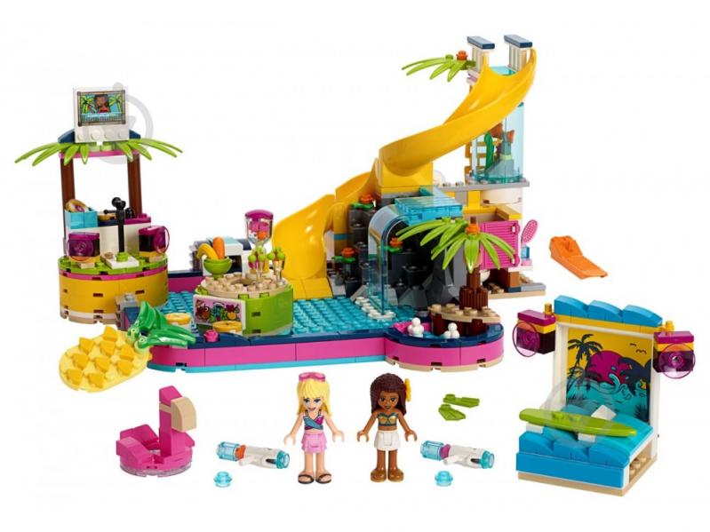 Конструктор LEGO Friends Вечеринка Андреа у бассейна 41374 - фото 3