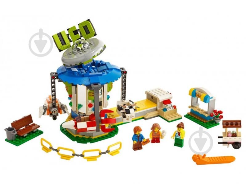 Конструктор LEGO Creator Ярмарочная карусель 31095 - фото 3