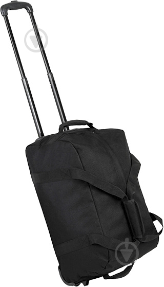 Сумка дорожня Rock Holdall On Wheels Small 42 л чорний TT-0033-BL - фото 1