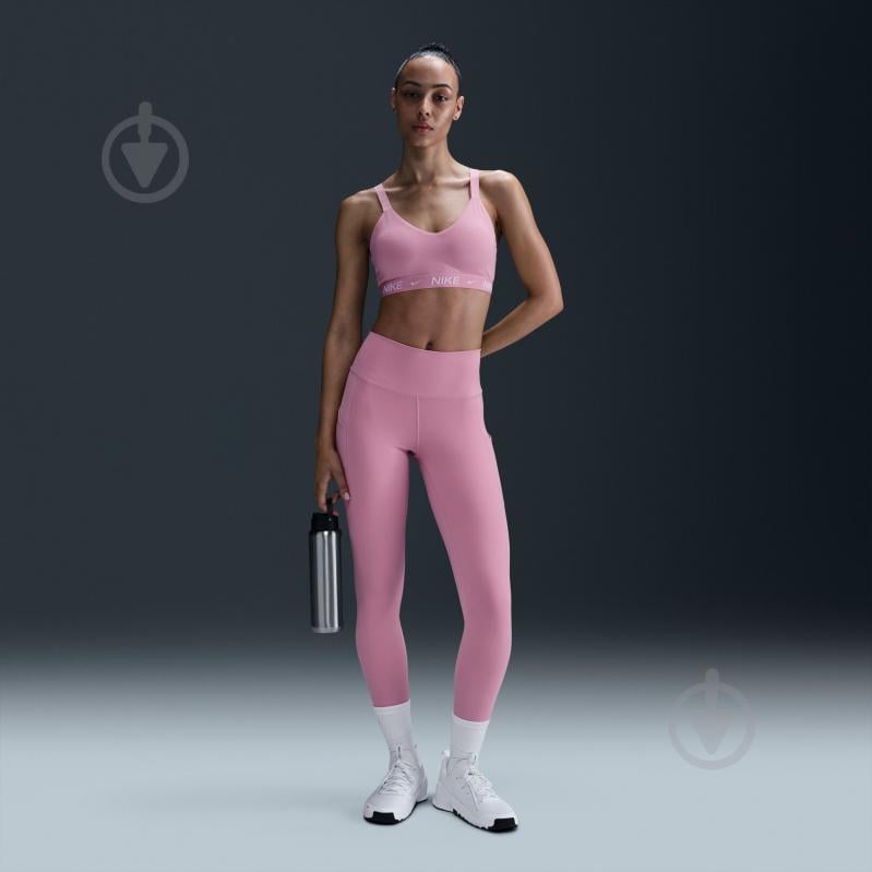 Бра Nike W NK DF INDY MED SPT BRA FD1065-699 р.XS розовый - фото 8 Бра Nike W NK DF INDY MED SPT BRA FD1065-699 р.XS розовый - фото 8