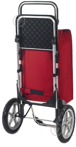 Сумка-тележка Aurora Relax 65 Red/Grey - фото 3