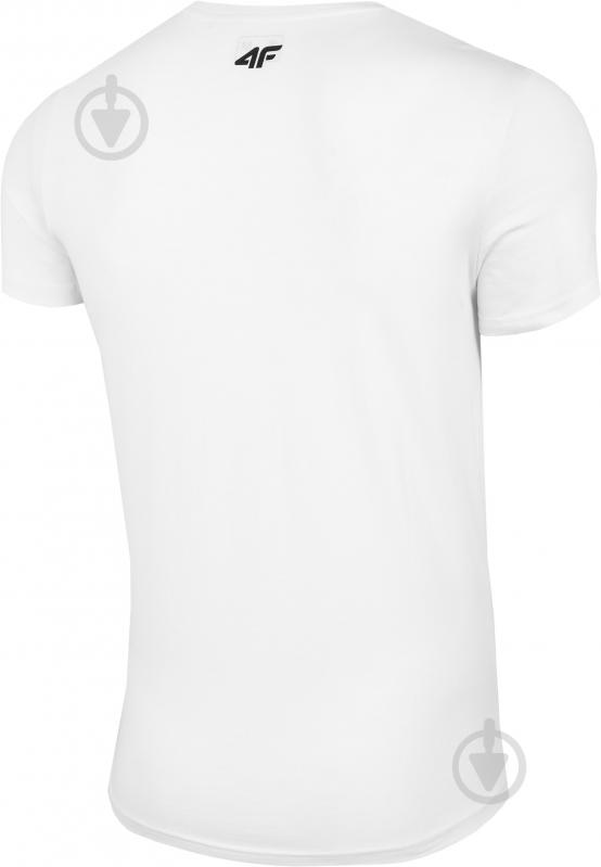 Футболка 4F D4Z20-TSM200-10S р.S белый - фото 2
