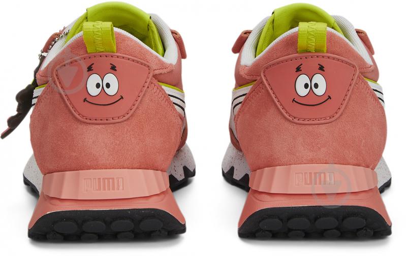 Кроссовки женские демисезонные Puma RIDER FV SPONGEBOB 37854401 р.40 оранжевые - фото 3